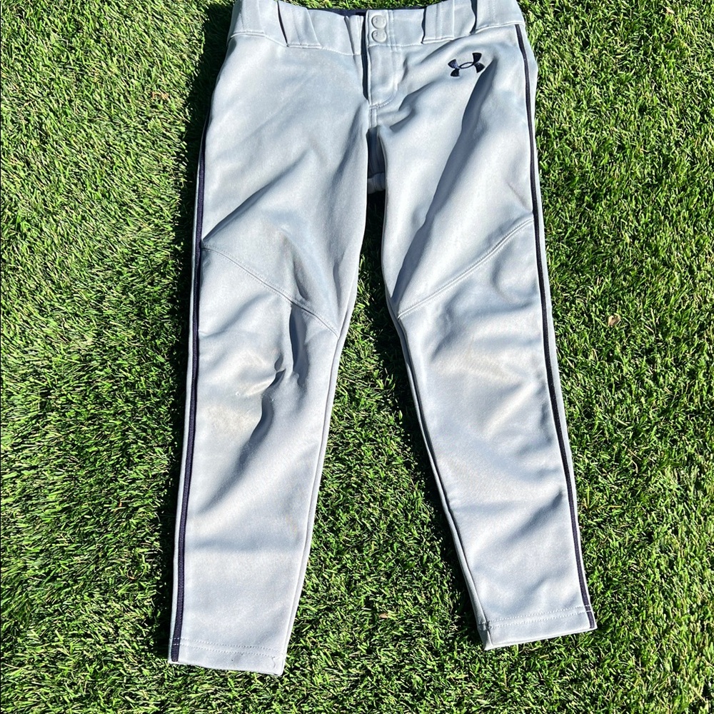Under Armour Baseball Small Light Gray Pants